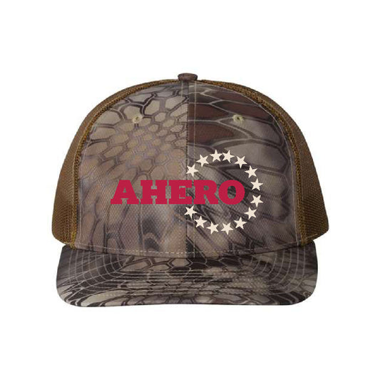 AHERO Snapback Trucker Cap Highlander/Buck Pattern
