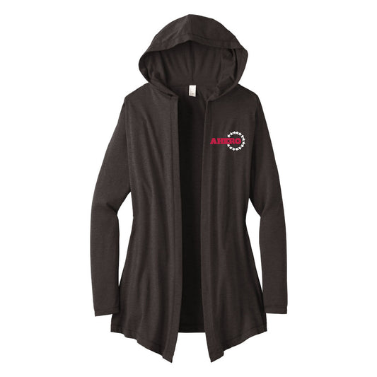 AHERO Women's Hooded Cardigan - Black frost