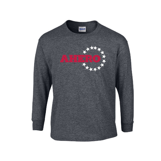 AHERO Long-Sleeve Dark Heather T-Shirt