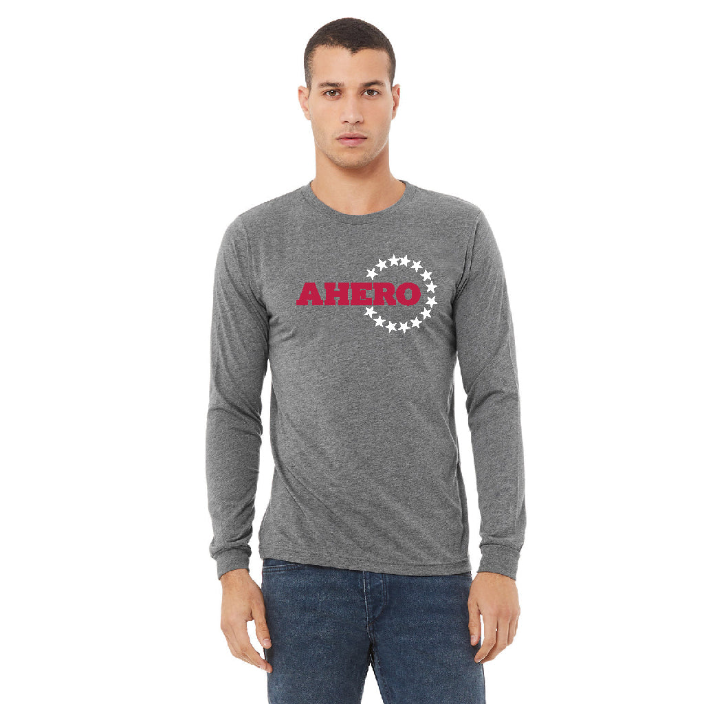 AHERO Long-Sleeve Grey T-Shirt