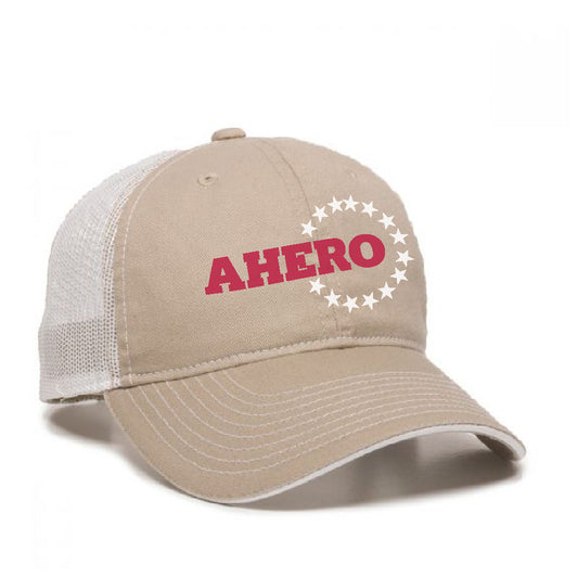AHERO Outdoor Cap Khaki/white mesh